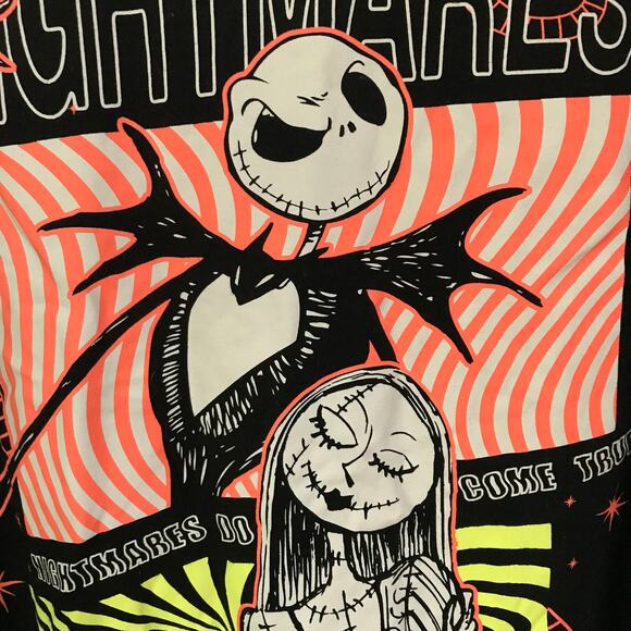 Disney Tee Shirt Unisex XXL Tim Burton Nightmare Before Christmas Halloween - Picture 5 of 6